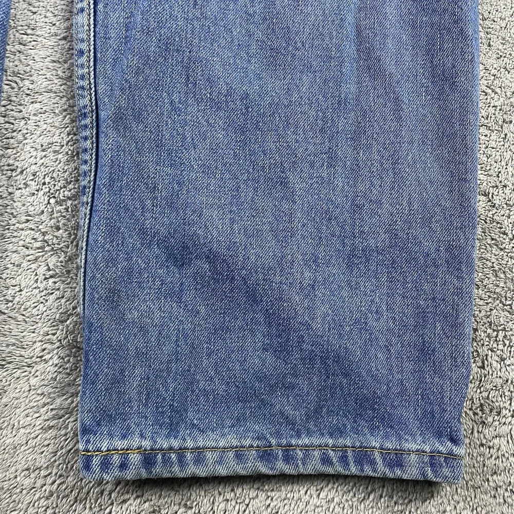 Levis 550‎ Relaxed Fit Jeans Mens 38x32 Blue Medium Wash Mid Rise Denim Cotton